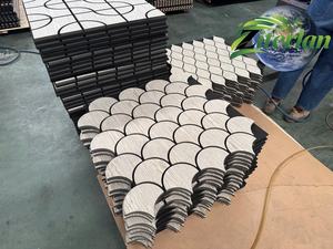 Diseño moderno Akupanel Paneles de pared acústicos de madera interior Diseño de madera acústica de maestro para muestra de aislamiento acústico disponible - Product Image 3