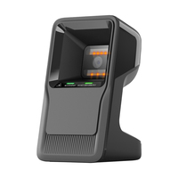 Escáner de Código de Barras de Escritorio 2D Syble X80, Escáner de Código QR Omnidireccional de Manos Libres con Función Plug and Play