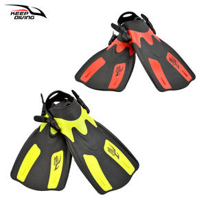 Aletas Cortas Ajustables KEEP DIVING FN 601 para Buceo, Snorkel, Natación, Entrenamiento Profesional para Adultos, con Calcetines, Aletas de Pato, Equipo de Buceo - Product Image 5