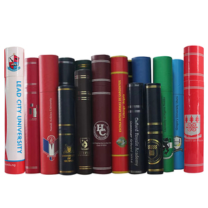 ประกาศนียบัตรสำเร็จการศึกษา พร้อมปลอกหนังเทียมและโลโก้แบบกำหนดเอง - Product Image 6