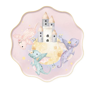 Assiettes jetables personnalisées DAMAI pour fête d'anniversaire, thème dinosaure, pour le premier anniversaire des enfants, fournitures de table - Product Image 4