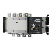 Commutateur de transfert automatique (ATS) PKQ3-630A 4P Classe PC Triphasé Certifié CB 800A AC 400V 50/60Hz Double Alimentation