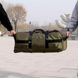 Mochila Grande Personalizada con Ruedas <span class=keywords><strong>de</strong></span> 79L, Bolsa <span class=keywords><strong>de</strong></span> Viaje Plegable para Hombre, Maleta con Ruedas, Bolsa <span class=keywords><strong>de</strong></span> Deporte, Bolsa <span class=keywords><strong>de</strong></span> Viaje para <span class=keywords><strong>Fin</strong></span> <span class=keywords><strong>de</strong></span> <span class=keywords><strong>Semana</strong></span> - Product Image 4