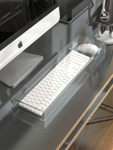 YAGELI-funda protectora de acrílico transparente para teclado, antipolvo, para ratón y teclado, Universal - Product Image 2