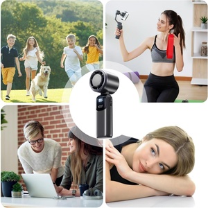 <b>Cooler</b> with Ice Cold Turbo Jet Fan Electric <b>Mini</b> Air <b>Cooler</b> Fan Portable Handheld Lightweight Fan Large Capacity - Product Image 5