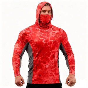Chemise de pêche Advanced Guard Performance Masque à capuche Manches longues UPF 50 Tissu léger à séchage rapide - Product Image 4