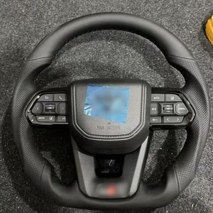 Volante Deportivo GR Estilo LC300 con Botones Negros para Toyota Land Cruiser LC200 LC76 LC79 LC70 Prado 2003-2021 - Product Image 6