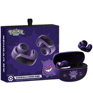 Collection audio sans fil à thème Pokémon mignonne : Casque et haut-parleur Gengar Pikachu Alolan <span class=keywords><strong>Vulpix</strong></span> pour cadeau souvenir de collection d'anime - Product Image 2