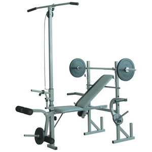 Banc de musculation professionnel compact et réglable GS-307 avec barre latérale pour usage domestique – Ventes Flash - Product Image 2