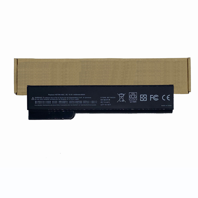 4400mAh Laptop Replacement Battery for HP 8470p 8570p 8460p 8560p 8470w 6570b 10.8V/48Wh Lithium Ion Li Ion Bat Laptop Battery