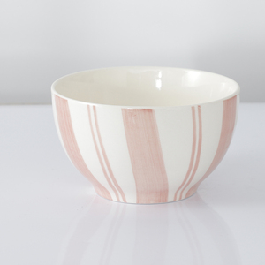 ชามสลัดเคลือบสีเซรามิกทาสีด้วยมือทนทานดีไซน์หรูหรา - Product Image 1