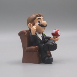 Figura de Acción de Super Mario en Cosplay del Padrino o el <span class=keywords><strong>Joker</strong></span> con Silla, Juguetes de Colección, Modelo de Película de PVC, Adorno para Escritorio - Product Image 3