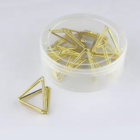 Vente de gros Trombones en métal or rose en forme de triangle équilatéral
