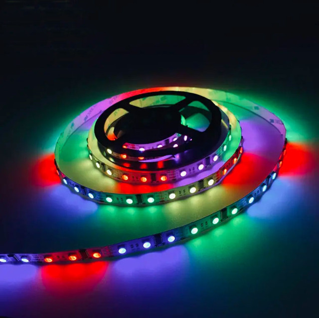 Pixel LC8806B WS2811/UCS1903 RGB 5V 30 Leds/M LED Strip SMD 020 IP20 16.4ft Digital Programmable Flexible Led Strip