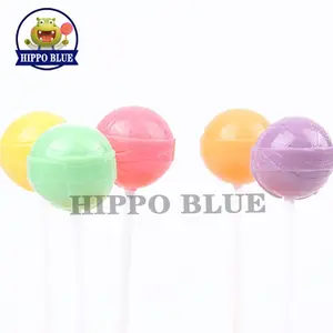 Hot sale chinese indivually wrapped sweet lollipop hard candy private label factory wholesaler for sale