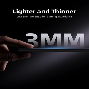 لوحة ماوس ألعاب من الزجاج المقوى عالية الجودة للاعبين المحترفين، مقاس 17.7×15.8، بسماكة 3 مم وسطح فائق النعومة - Product Image 5