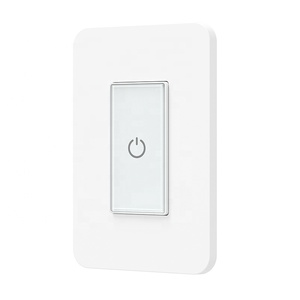 1/2 Gang WiFi uzaktan kumanda akıllı ev duvar dokunmatik WiFi akıllı ışık anahtarı WiFi duyarlı dokunmatik anahtarı Tuya Alexa ile çalışmak - Product Image 5