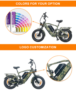 तेज गति <span class=keywords><strong>80</strong></span> दोहरी बैटरी वसा टायर इलेक्ट्रिक शिकार साइकिल 2000w/3000w भारी शुल्क ईबाइक - Product Image 6