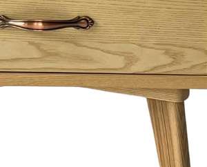 Vietnam OEM Modern Solid Wood Bedside Table 2 Drawers Universal Concrete Top Night Stand Cabinet <b>for</b> <b>Home</b> <b>Bar</b> Hotel Living Room - Product Image 6