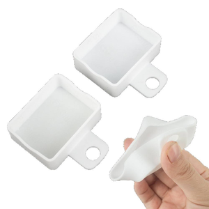 Wholesale Hot Sale Silicone Sauce Box New Car <b>Tea</b> <b>Cups</b> & <b>Saucers</b> for Takeaway French Fries Dipping - Product Image 1