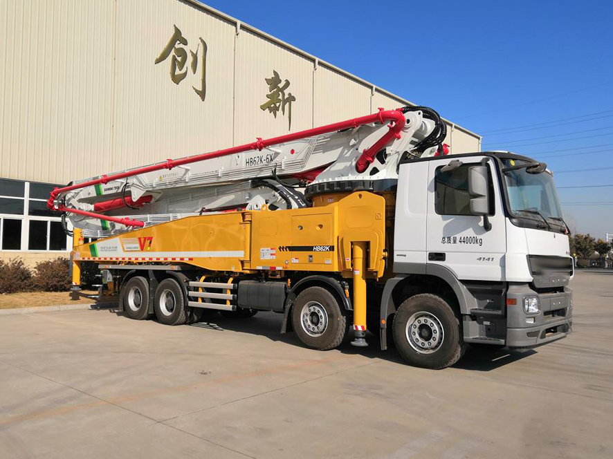 High Efficiency 58m Concrete Pump Truck HB58V for Sale