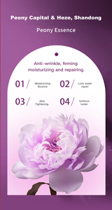 Crème raffermissante au collagène humain recombinant <span class=keywords><strong>et</strong></span> à la pivoine <span class=keywords><strong>pour</strong></span> peaux sensibles, effet repulpant instantané, anti-ridules, hydratant, offre ODM - Product Image 2