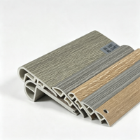 Plinthes murales modernes écologiques en PVC et SPC blancs, accessoires de revêtement de sol pour hôpitaux, hôtels et appartements