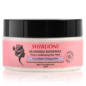 Toptan derinden nemlendirir kırılma azaltır kakao Mango tereyağı yosun yenileme saç maskesi tedavisi - Product Image 1