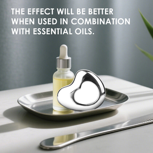 หินนวดหน้าทำจากคริสตัลใช้นวดหน้าเครื่องมือกัวซาเครื่องนวดหินหยกรูปทรงเห็ดธรรมชาติใช้มือถือเพื่อความงาม - Product Image 2