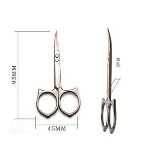 Nueva tijera de uñas de acero inoxidable de buena calidad de moda, Tijera para quitar cutículas para niños - Product Image 5