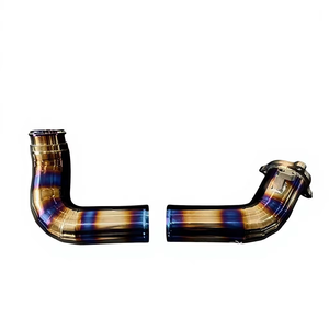 Juego de Tuberías de Admisión de Titanio para Motor <span class=keywords><strong>BMW</strong></span> B48 2.0T <span class=keywords><strong>Turbo</strong></span> <span class=keywords><strong>320i</strong></span> 330i 430i G20 G22 F30 F32, Mejora de Rendimiento de Alto Flujo - Product Image 2