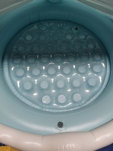 <span class=keywords><strong>Fontaine</strong></span> d'eau gonflable en PVC en forme <span class=keywords><strong>de</strong></span> requin avec parasol, jouet aquatique pour enfants, tapis d'arrosage pour pelouse extérieure - Product Image 6