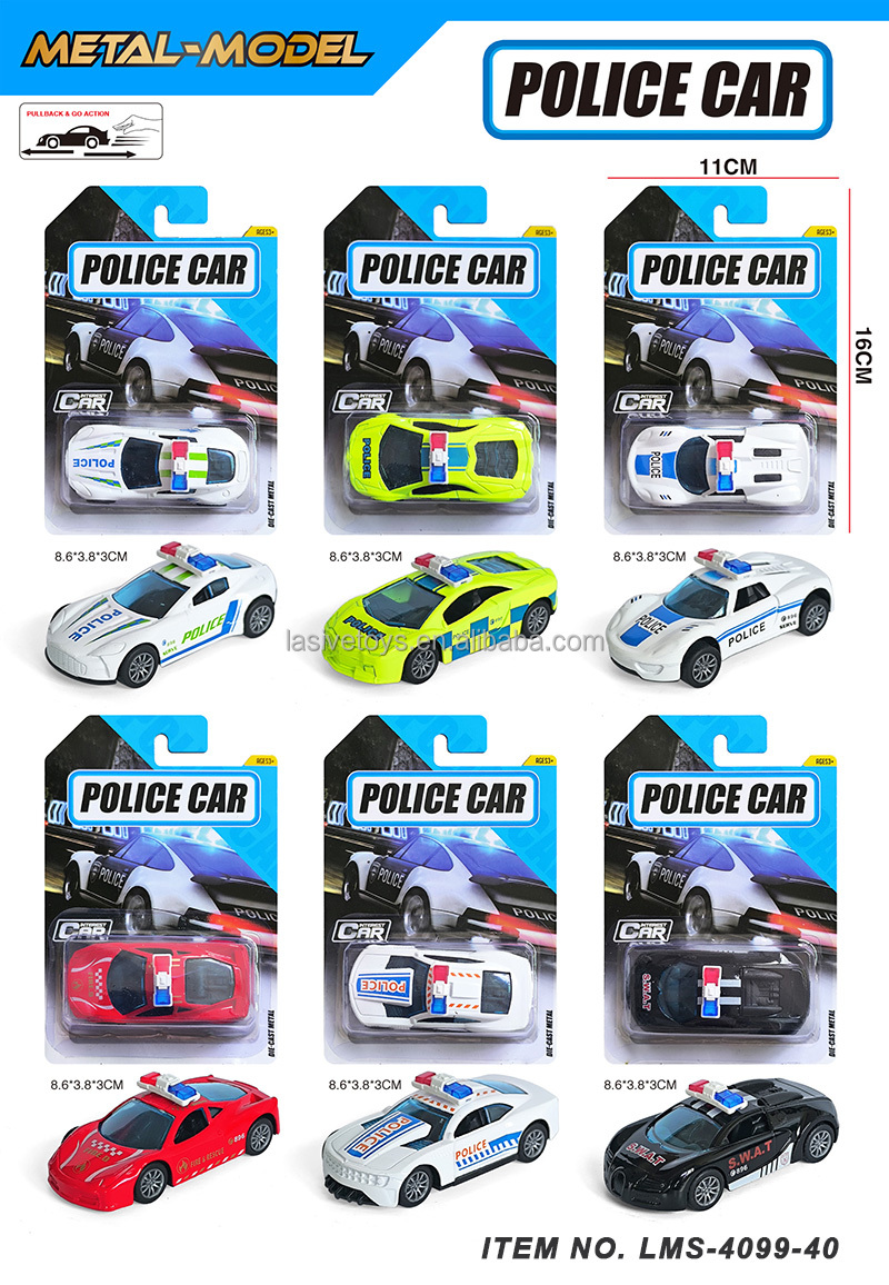 Voiture à rétrofriction en alliage LMS-4099-40