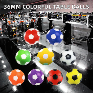 Balón de Fútbol de Plástico MAINTAIN, 36 mm de Diámetro, Varios Colores, Modelo MS-SU-0008 para Juegos de Futbolín - Product Image 2