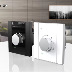 Thermostat intelligent WiFi Tuya HY533 ultra-fin de 7 mm pour chauffage au <span class=keywords><strong>sol</strong></span> électrique, régulateur de température moderne pour chaudière à eau/<span class=keywords><strong>gaz</strong></span> - Product Image 1