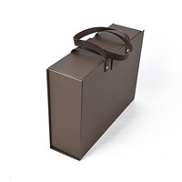Boîte Cadeau Rigide en Papier Haut de Gamme avec Fermeture Magnétique, Doublure en Mousse, Gaufrage, Écologique, Portable, en Forme de Livre - Vente en Gros OEM Direct Usine