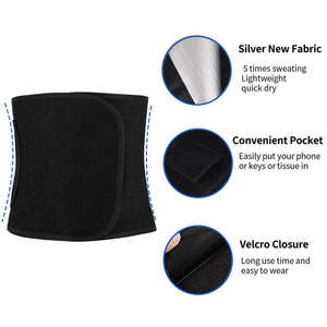 <span class=keywords><strong>Ceinture</strong></span> de soutien lombaire pour <span class=keywords><strong>homme</strong></span>, corset amincissant, <span class=keywords><strong>ceinture</strong></span> de sudation sauna, <span class=keywords><strong>ceinture</strong></span> <span class=keywords><strong>abdominale</strong></span> pour fitness et gym, enveloppement amincissant abdominal - Product Image 6