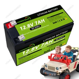 แบตเตอรี่ลิเธียมไอรอนฟอสเฟต 89.6wh 12v 7ah ชุดแบตเตอรี่สำหรับเปลี่ยนแทนแบตเตอรี่ตะกั่วกรด - Product Image 1