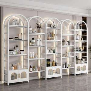 K Minimalist Beauty Salon Nail Glue Shop Shelf <b>Floor</b> Multi-layer Skin Care Cosmetics Storage Shelf Display <b>Cabinet</b> Storage Shelf - Product Image 2