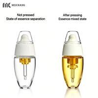 Flacon Airless 2-en-1 à Double Compartiment 30ml+3ml pour Séparation Poudre-Liquide – Contenant Cosmétique Professionnel Anti-Âge pour Soins de la Peau