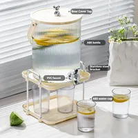 Distributeur de boissons froides écologique 5L/35L avec robinet, grande capacité, pour bière et jus, facile à nettoyer, idéal pour les fêtes estivales et la cuisine