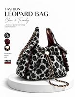 Nouveau sac à main convertible en chaîne avec fermoir cœur en peluche douce et moelleuse, avec garniture en cuir PU pour femme