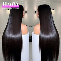 Perruque frontale en dentelle HD densité 250% en gros, cheveux humains lisses, cheveux vierges bruts SDD, effet peau indétectable, perruque complète en dentelle