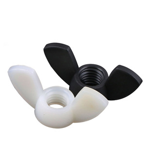 Tuerca mariposa <span class=keywords><strong>de</strong></span> nailon blanca M4/M5, tuerca <span class=keywords><strong>de</strong></span> plástico tipo garra M6/M8, tapa <span class=keywords><strong>de</strong></span> tornillo <span class=keywords><strong>de</strong></span> plástico M10M12 - Product Image 1