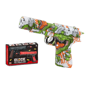 <span class=keywords><strong>Colt</strong></span> estilo grafiti para pistola de juguete, diseño de lanzamiento manual de conchas - Product Image 1