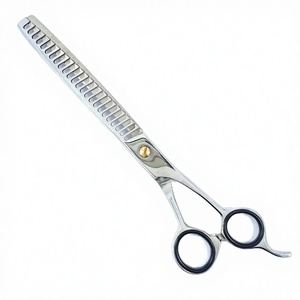 BEST SELLING 6.5 Inch Professional Beauty <b>Dog</b> Grooming Stainless Steel Straight Sharp Right-Handed <b>Scissors</b> Thinning Shears - Product Image 2