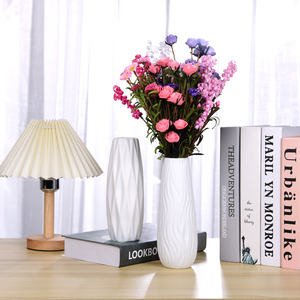 Jarrón de cerámica de estilo nórdico, máquina de flores para sala de estar, <span class=keywords><strong>comedor</strong></span>, decoración del hogar, decoración creativa - Product Image 4