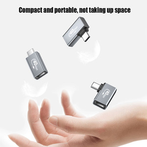 UT-đoàn kết di động usb4 loại cm/CF 90 độ Adapter đầy đủ chức năng 8K 40Gbps pd100w Bộ chuyển đổi kết nối USB Type-C Bộ chuyển đổi - Product Image 5