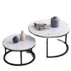 Hai kích thước đồ nội thất phòng khách thiết kế mới vòng bàn cà phê bên để bán - Product Image 2