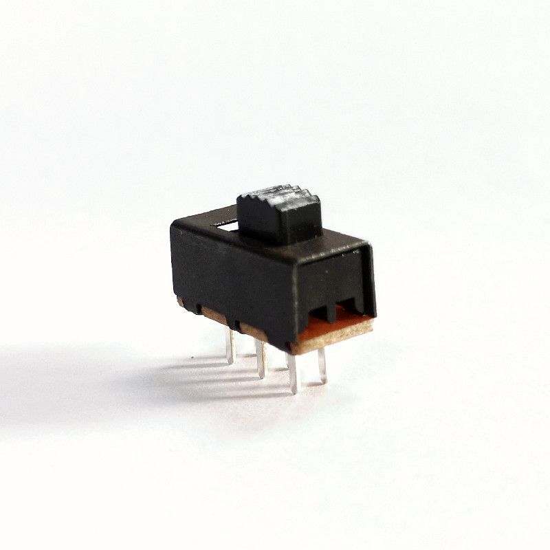 вертикальные тумблеры pcb dpdt 6-контактный ползунковый переключатель